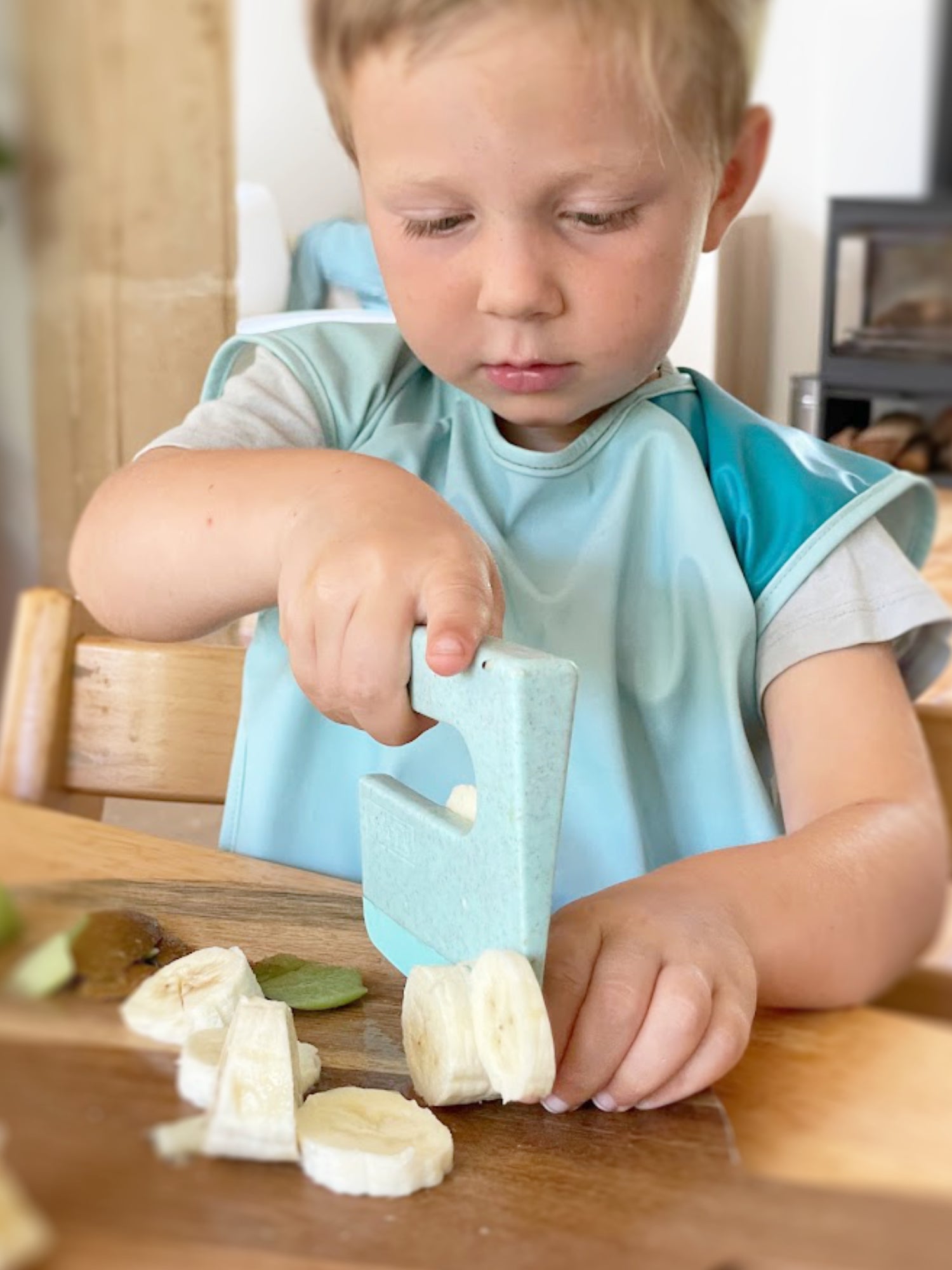 Klyv Kids' Knife - Waldorf Montessori-Inspired, Safe, Eco-Friendly, Promotes Healthy Eating & Motor Skills, MKlyv Kids' Knife - Waldorf Montessori-Inspired, Safe, Eco-Friendly, Promotes Healthy Eating & Motor Skills, Made with 30% Wheat Fiberade with 30% Wheat Fiber