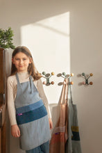 Load image into Gallery viewer, Kids Linen Apron