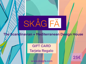 SKAGFA Gift Cards Tarjetas Regalo 25