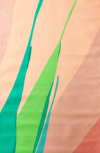Laden Sie das Bild in den Galerie-Viewer, SKÅGFÄ table runner is a full color print designed by Cristina Falcon Agave Mediterranean collection Scandinavian design